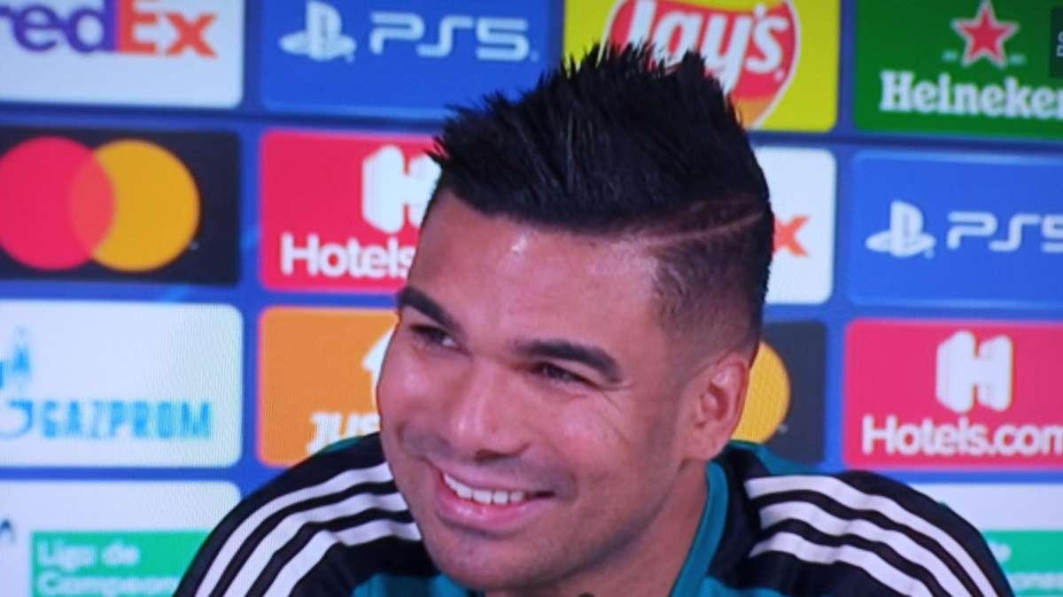 Casemiro, en rueda de prensa: "Con la baja de Benzema, perdemos al mejor '9' del mundo. Jovic..."