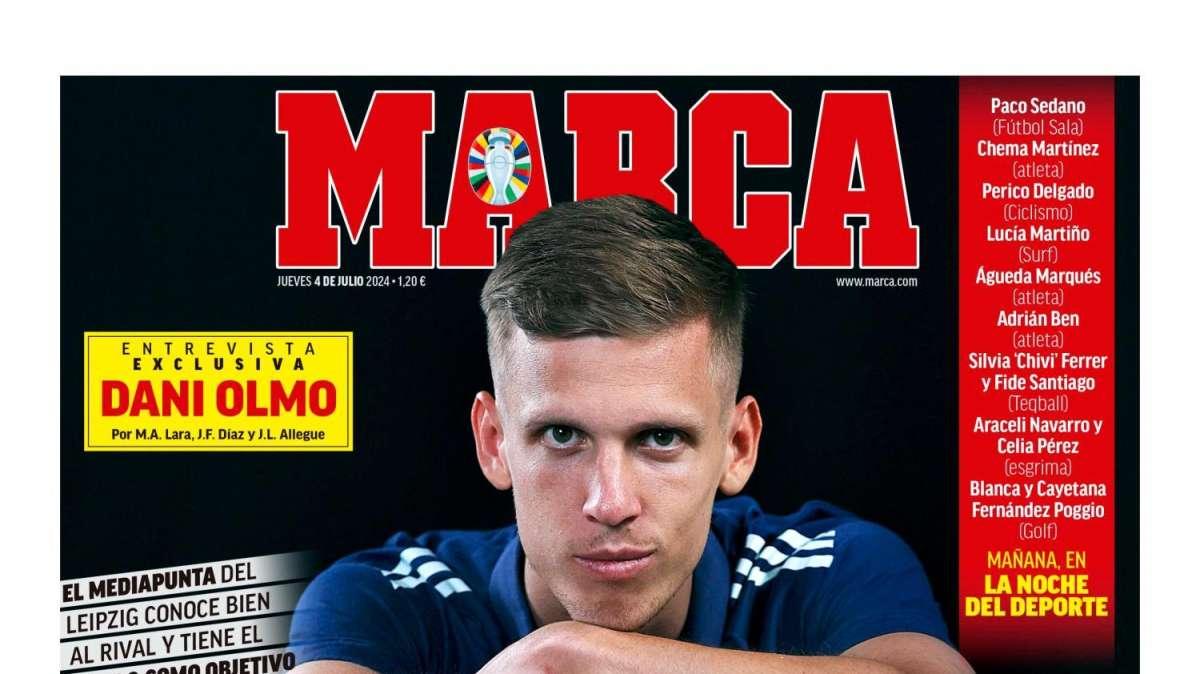 PORTADA | Marca, Dani Olmo: "Alemania nos admira y nos respeta"