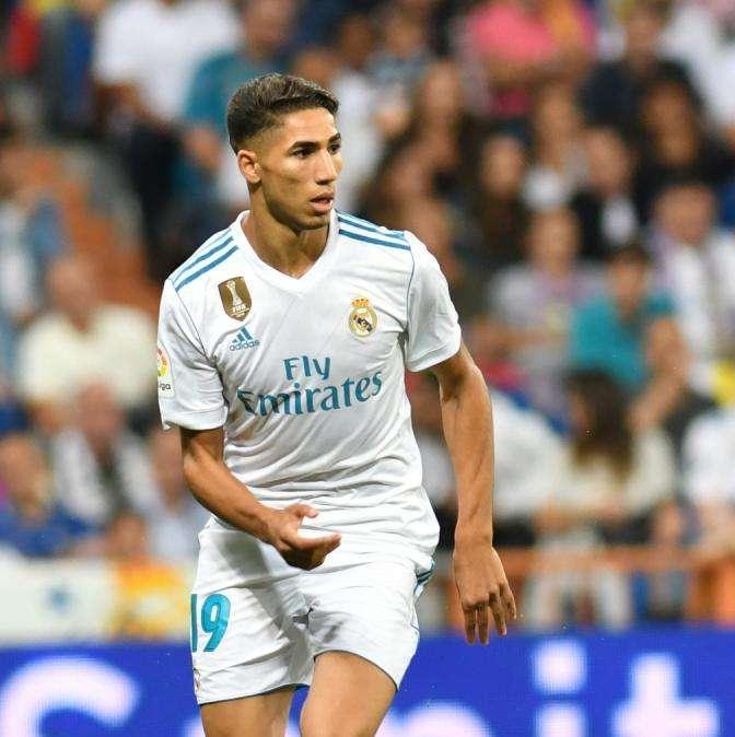 Achraf Hakimi y Cristiano llevan los mismos goles a nivel de clubes esta temporada
