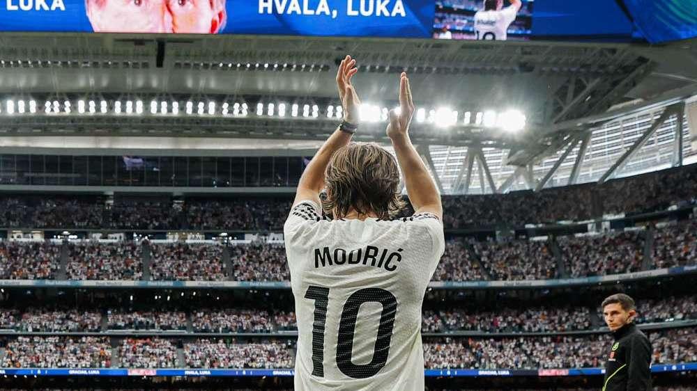 Luka Modric: "El camino al estadio ha sido muy difícil. En el césped he llorado menos"