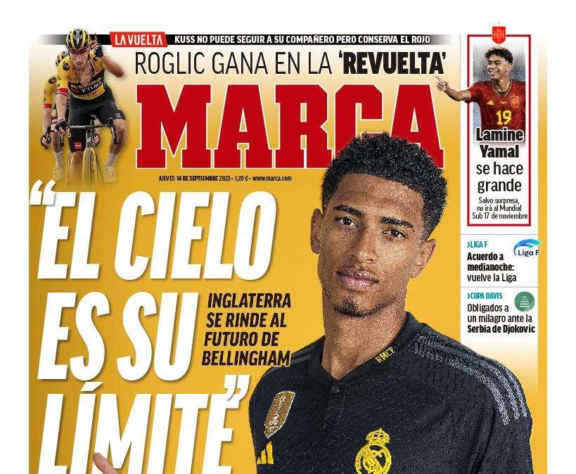 PORTADA | Marca: "Para Bellingham, su cielo es el límite"