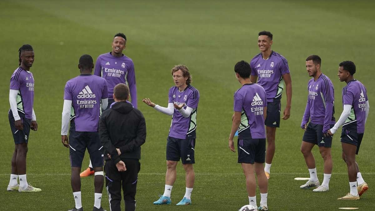 ¡Las mejores imágenes del entrenamiento del Real Madrid en la previa contra el Sevilla!