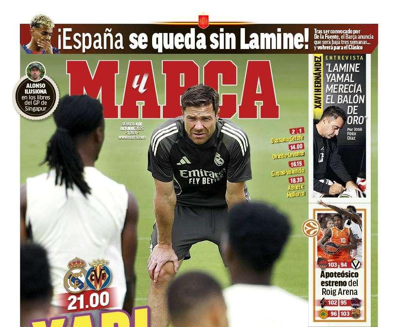 Marca destaca en su portada el cierre de otra polémica más en el Real Madrid