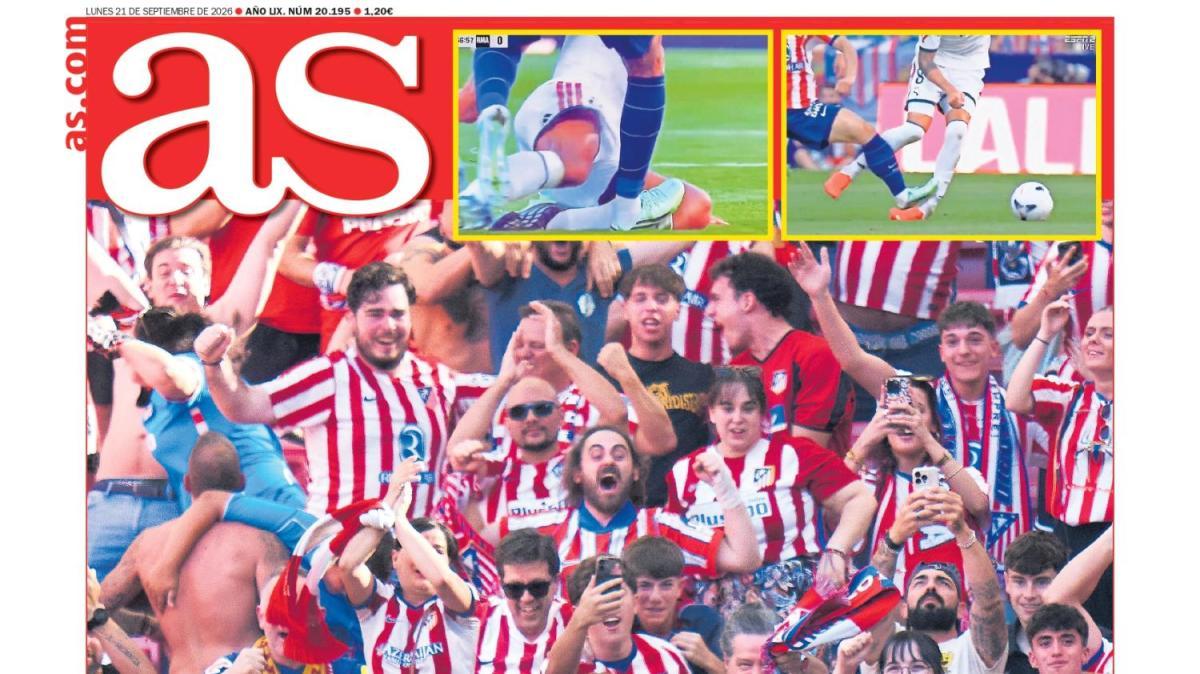 El derbi madrileño ocupa todas las portadas de prensa