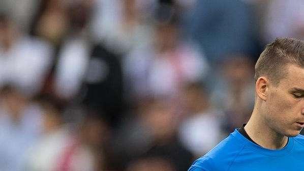 Lunin lo tiene claro: "Quiero quedarme en el Real Madrid"
