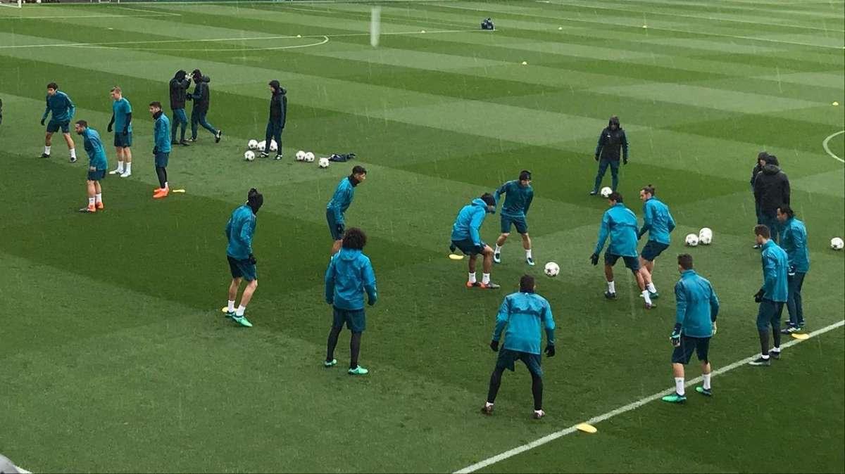 Agenda del día: entrenamiento matinal del Real Madrid