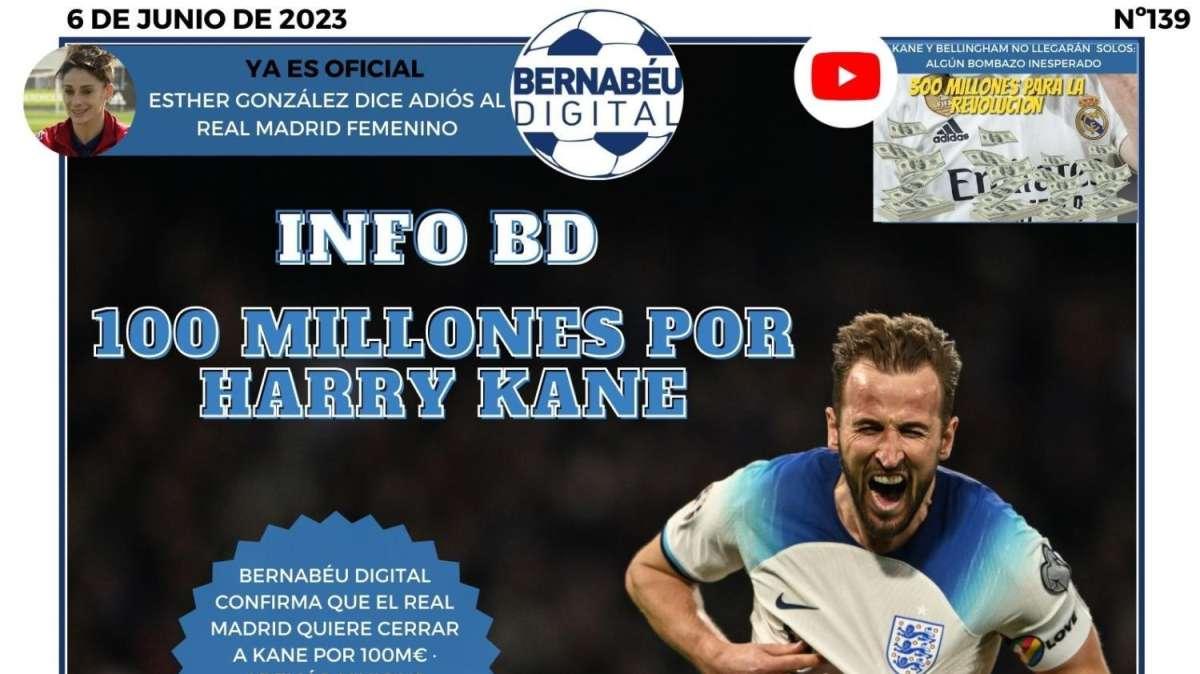 PORTADA BD | "100 millones por Harry Kane / Vinicius se pide el '11'"