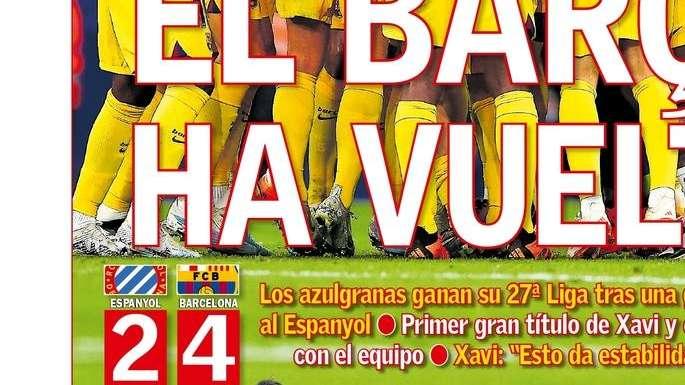 PORTADA | AS: "El Madrid respira"