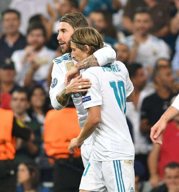 Ramos y Modric, en el equipo del año de la FIFA