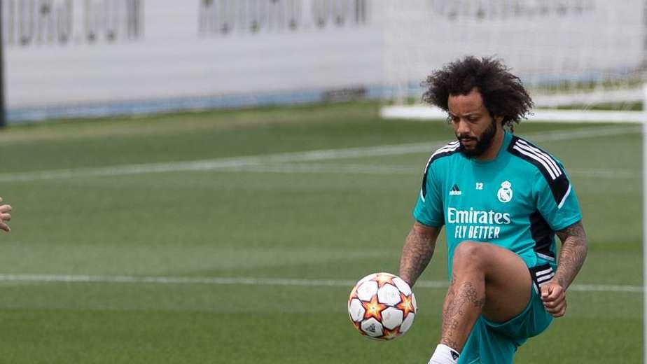 Informe del entrenamiento: Marcelo ya se entrena con el grupo