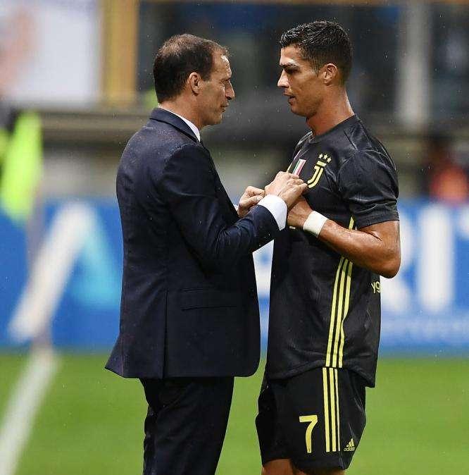 Allegri, sobre Cristiano: "Está en buena forma, no necesita descansar"