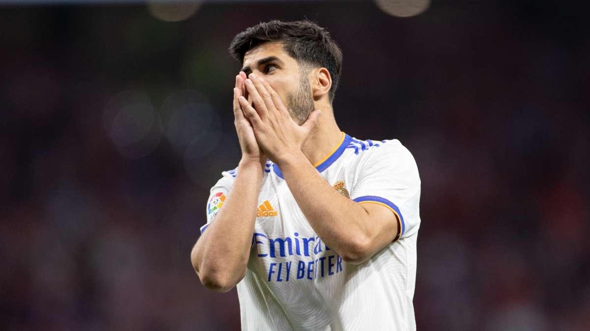 Asensio solo tiene una salida