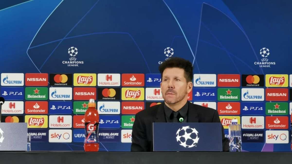 Simeone: "El Madrid ha mejorado en los últimos partidos. Zidane..."