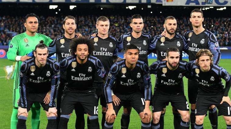 El Madrid jugará de negro la Supercopa