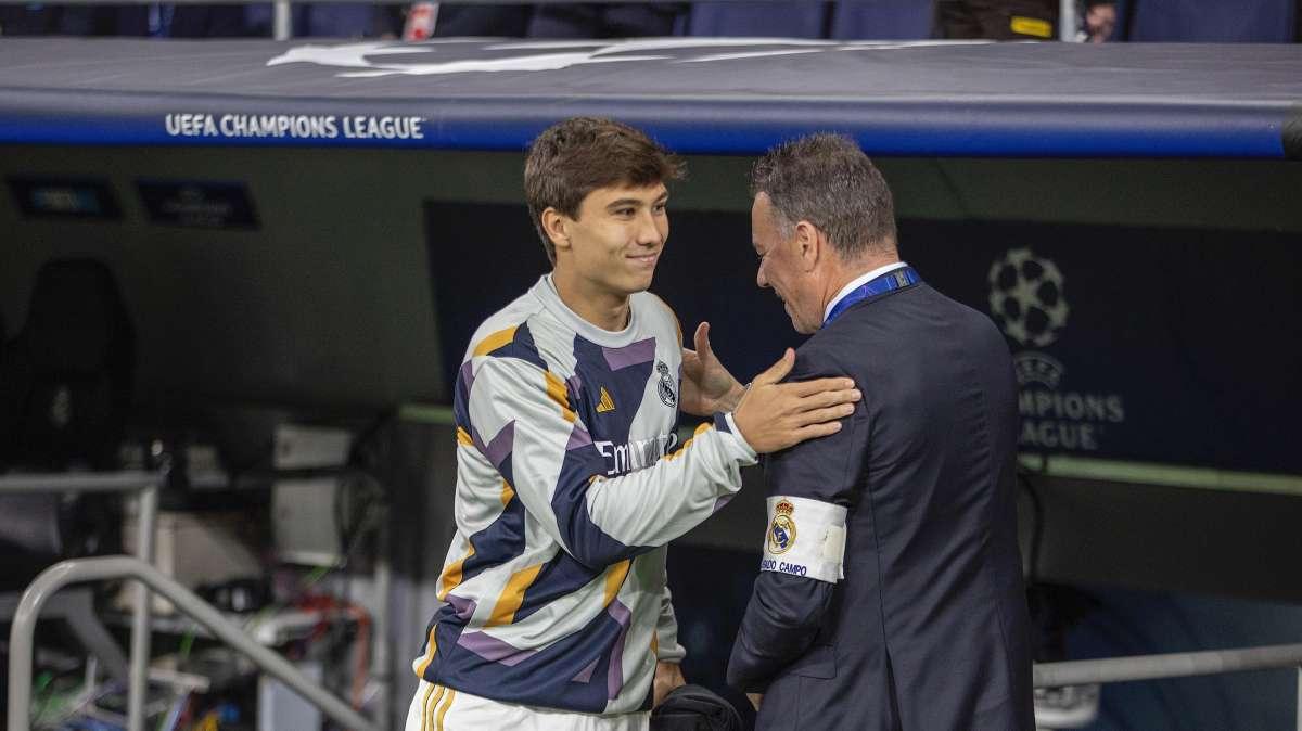 Gonzalo García: "Es un sueño. ¿El gol? Hablé antes con Brahim...