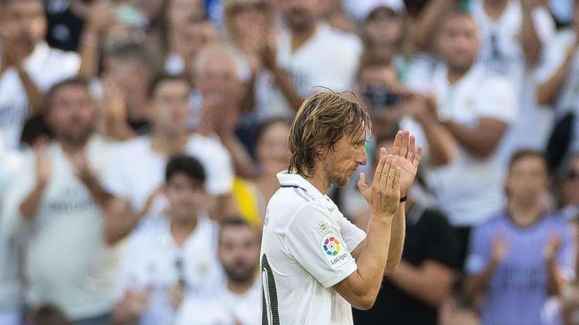 Luka Modric celebra un nuevo hito con el Real Madrid con otro gol con el exterior