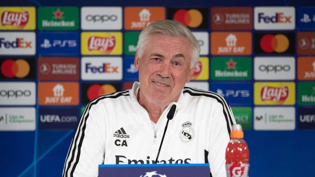 Carlo Ancelotti en rueda de prensa: "Tengo dudas de si Modric será titular mañana. Hazard..."