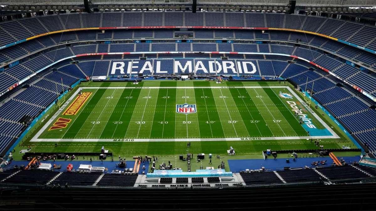 El Miami Dolphins - Washington Commanders en el Santiago Bernabéu y partido clave en baloncesto