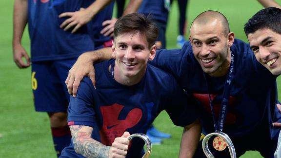 Mascherano sale en defensa de Messi: "Siempre buscan algo para pegarle"