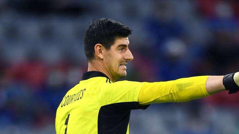 Courtois: "Los madridistas van a disfrutar con Hazard. Camavinga..."