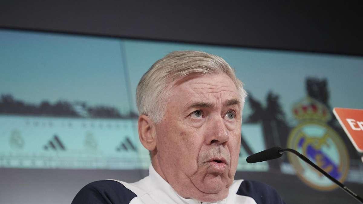 Carlo Ancelotti, en rueda de prensa: "Hay jugadores que protestan más que Bellingham"