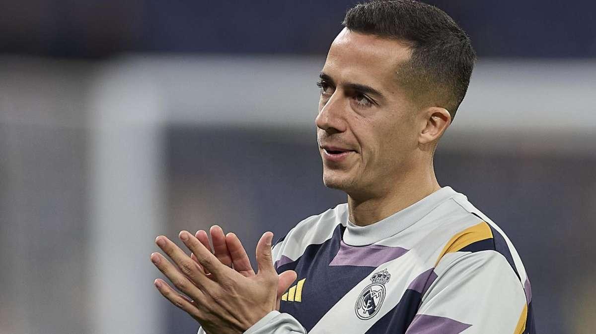 Lucas: "El equipo ha salido convencido de ganar y se ha notado. Joselu..."