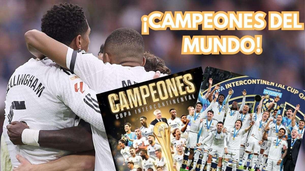 ¡Apunta otra ronda, Carletto! Mbappé, Rodrygo y Vinicius ganan la Intercontinental