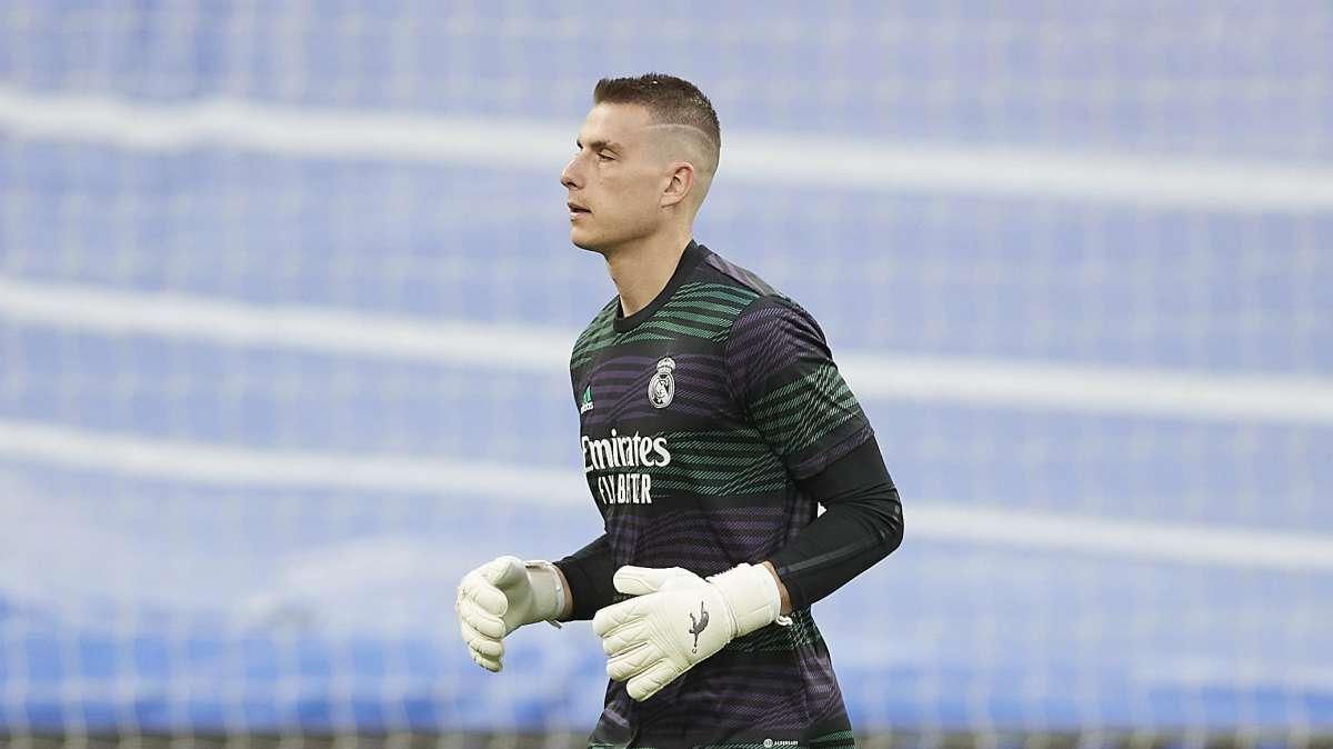 Lunin no nota la presión de Kepa ni la de Carlo Ancelotti