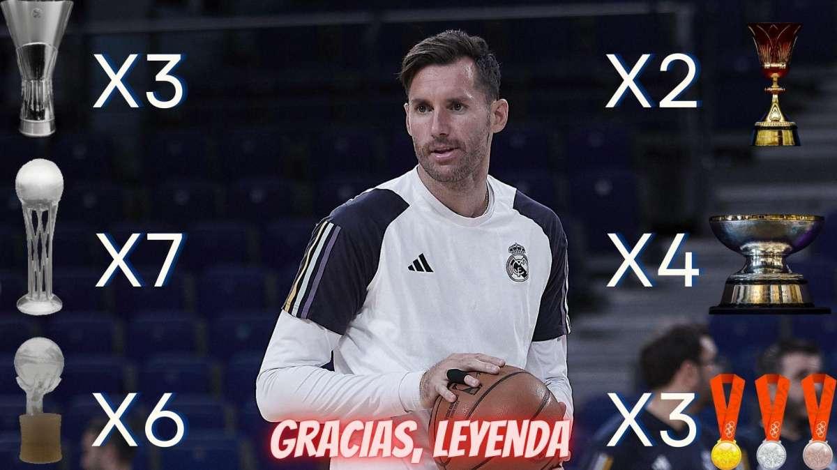 Una leyenda se despide del Real Madrid: adiós a Rudy Fernández