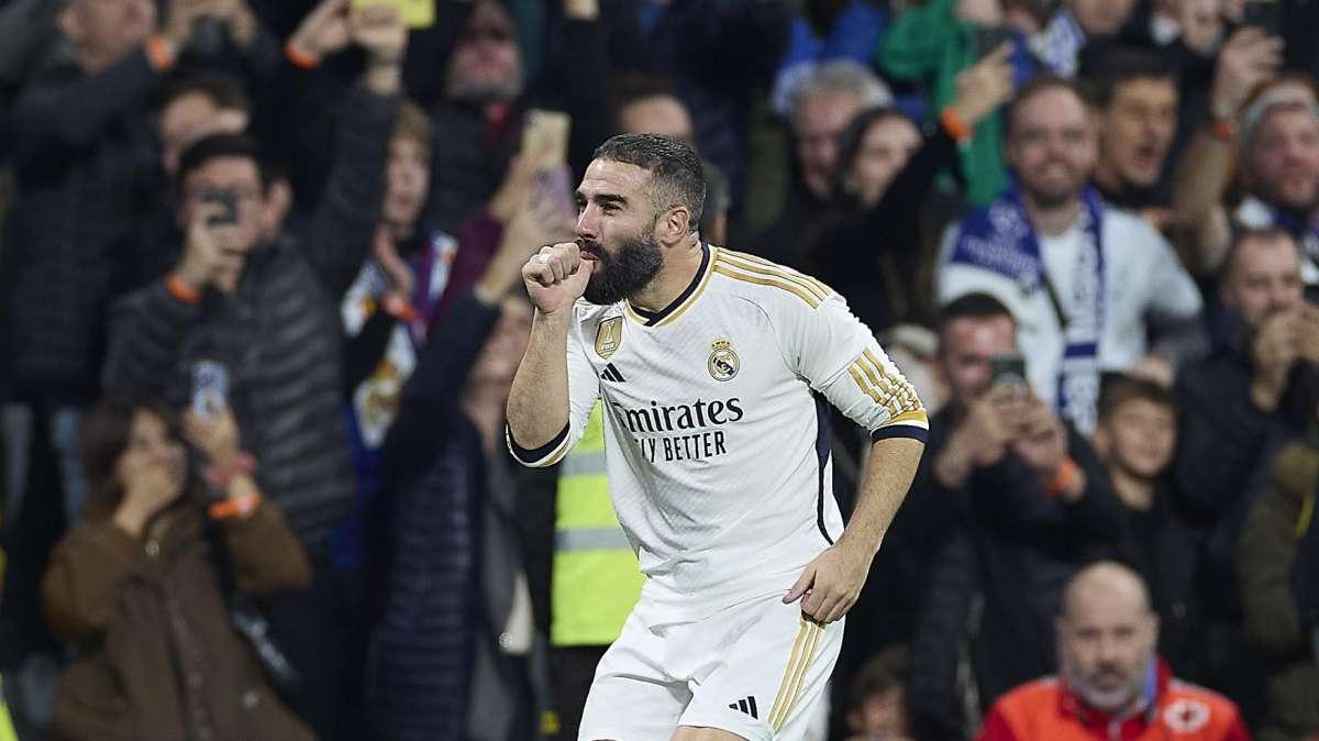 Enésima exhibición de Dani Carvajal, el mejor lateral derecho del mundo