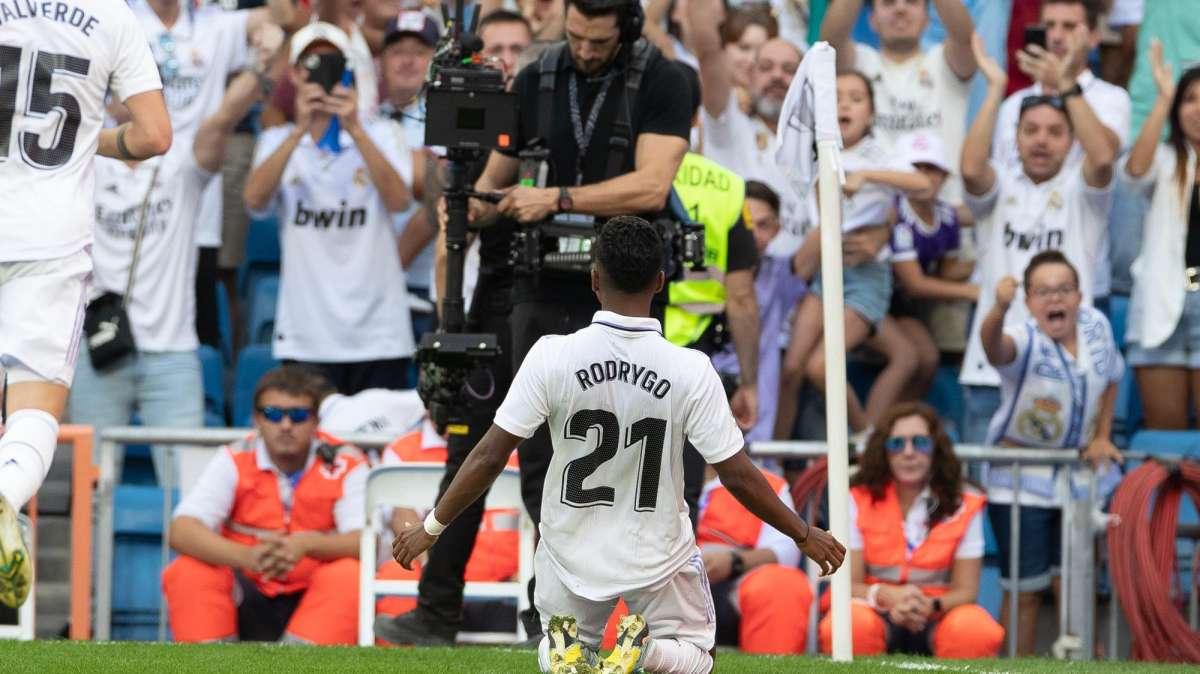 Ancelotti se sorprende por el Rodrygo más goleador: "Es bueno en cualquier posición"