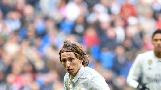 Modric, de celebración: jugará su partido 200 con el Madrid