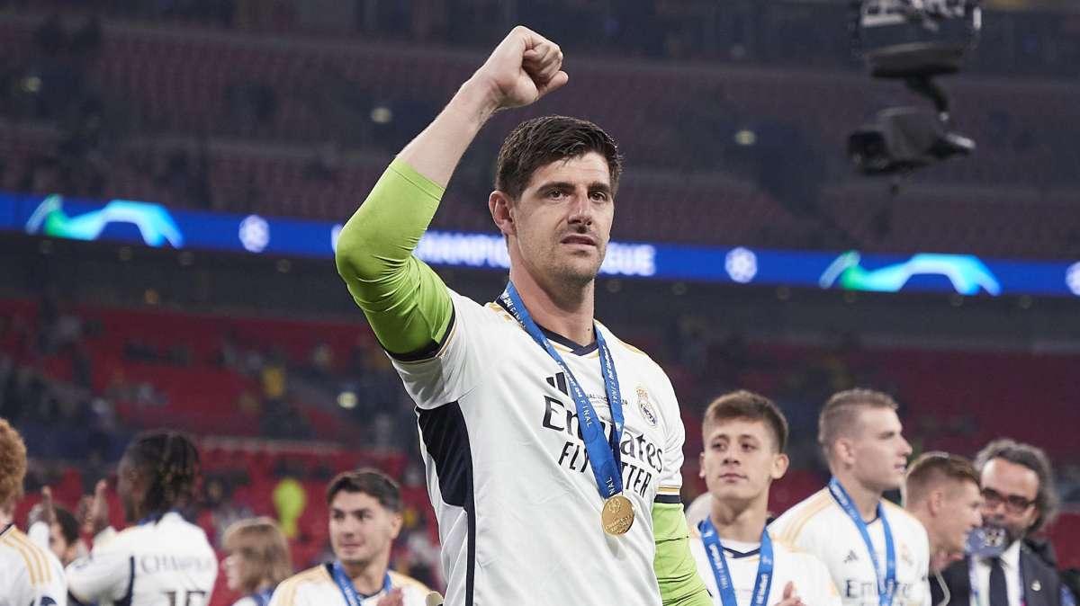 Courtois: "Lo sientes enseguida cuando firmas por el Real Madrid"