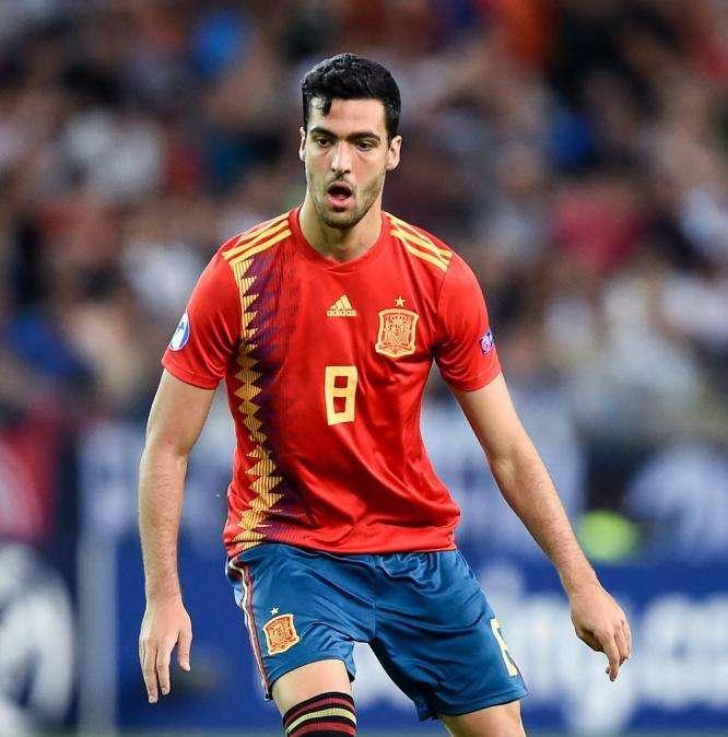 Mikel Merino: "¿El fuera de juego? Creo que estoy lejos de Courtois"