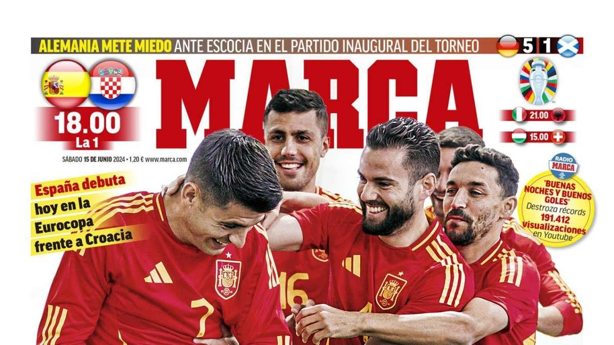 PORTADA | Marca: "Mastantuono, el acuerdo, más cerca"