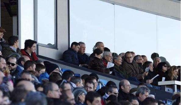 Hierro y Ancelotti acuden a ver al Castilla