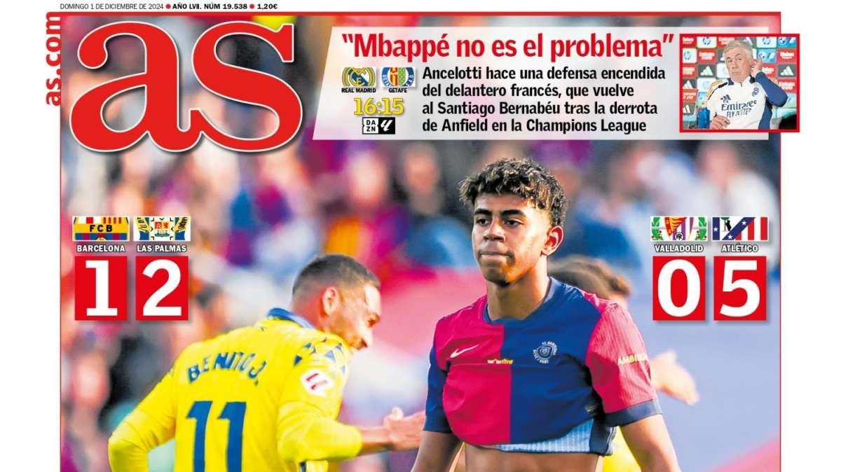As destaca las palabras de Ancelotti: "Mbappé no es el problema"