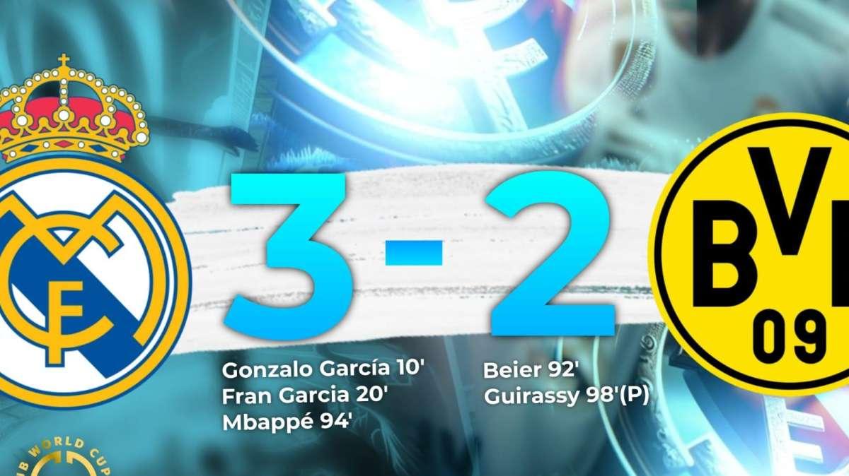 Real Madrid 3-2 Borussia Dortmund | ¡Sigue aquí el mejor pospartido!