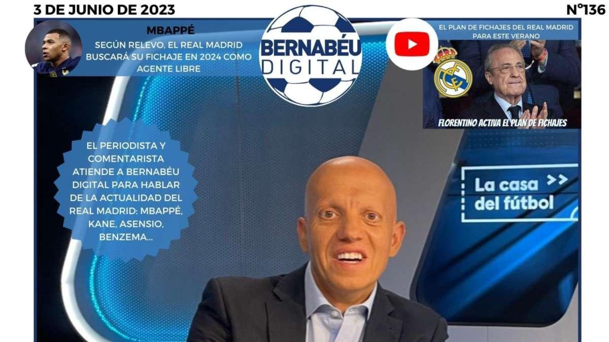 PORTADA BD | "EXCLUSIVA BD: Marcos López: "¿Mbappé al Real Madrid? Dependerá de él""
