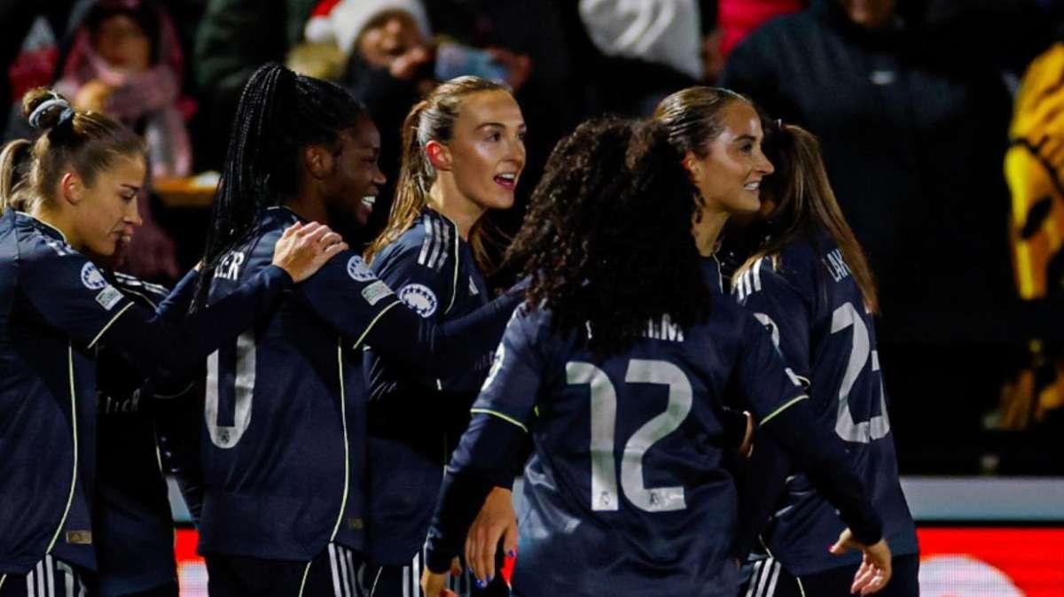 Arsenal 2-1 Real Madrid Femenino | Mal de altura contra las campeonas