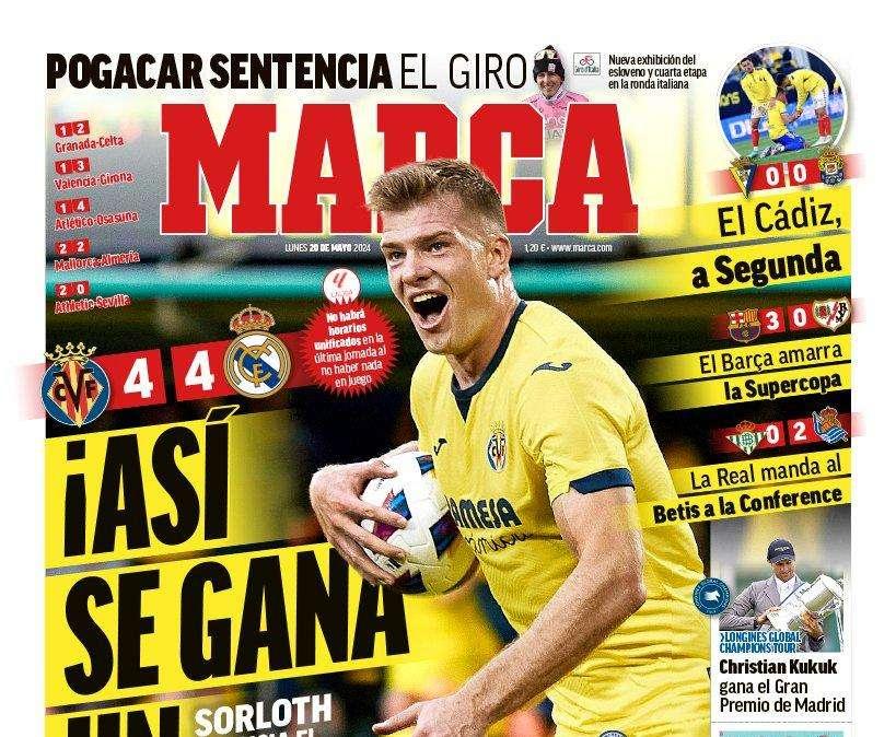 PORTADA | Marca: "¡Así se gana un Pichichi!"