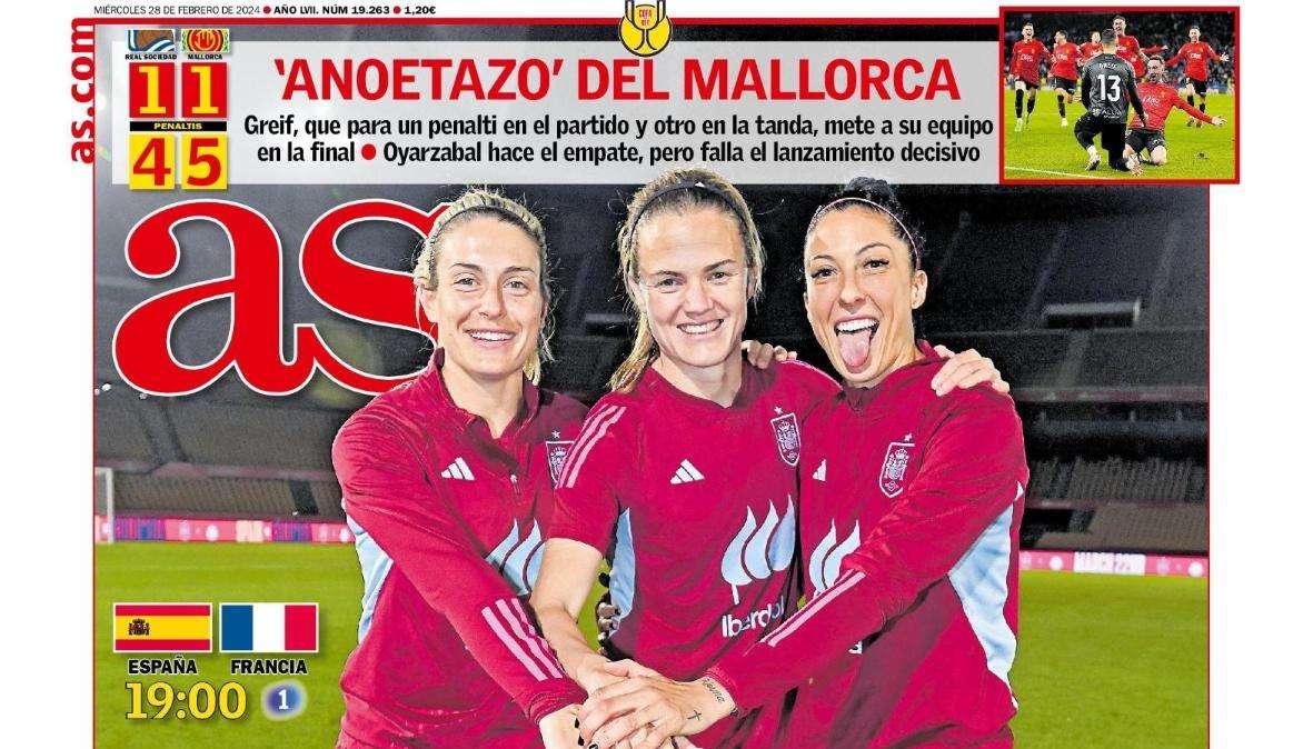 PORTADA | AS: "Recordman Ancelotti"