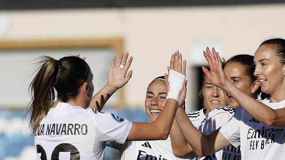Real Madrid Femenino 4-0 Deportivo: festival de goles en el Di Stéfano