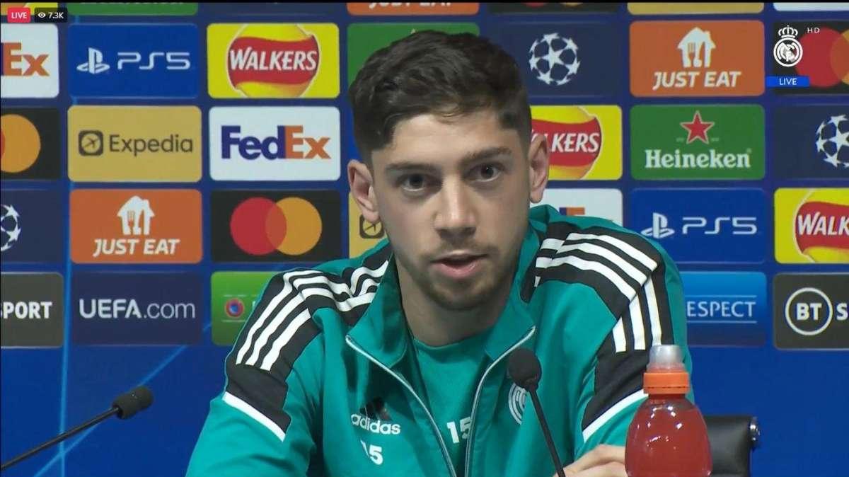 Fede Valverde, en rueda de prensa: "Los jóvenes tenemos energía y carácter"