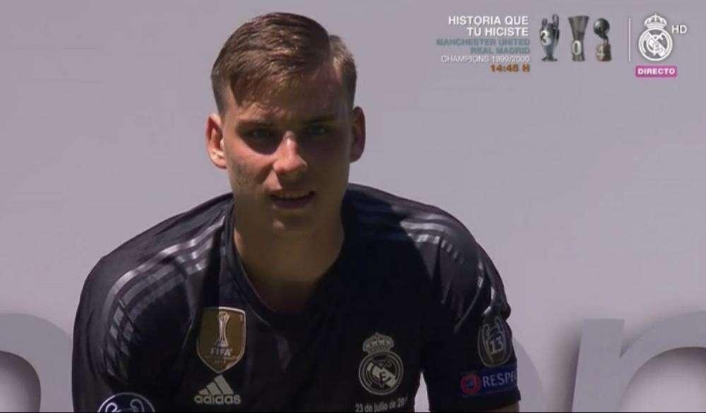 Lunin, tercer partido consecutivo que se queda fuera de la convocatoria de Pellegrino
