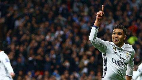Casemiro: "Cuando vi venir el balón intenté reventarlo y salió perfecto"