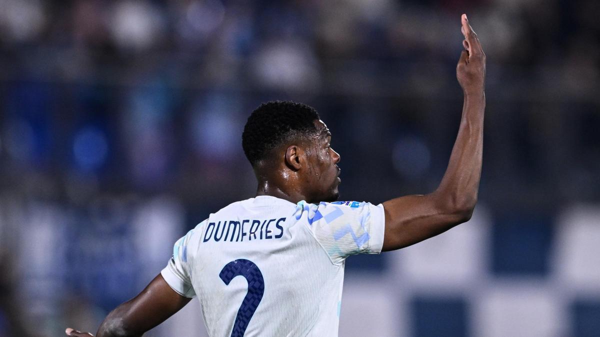 Florentino habría pagado la cláusula de Dumfries: sería jugador blanco la semana que viene