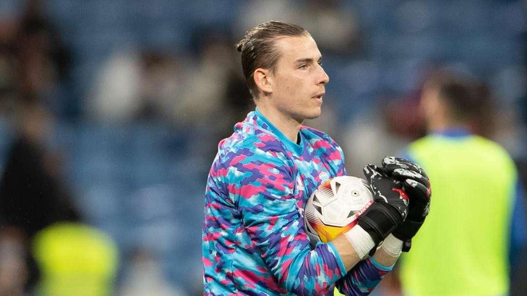 El gesto de Lunin que ha sorprendido para bien en el Real Madrid