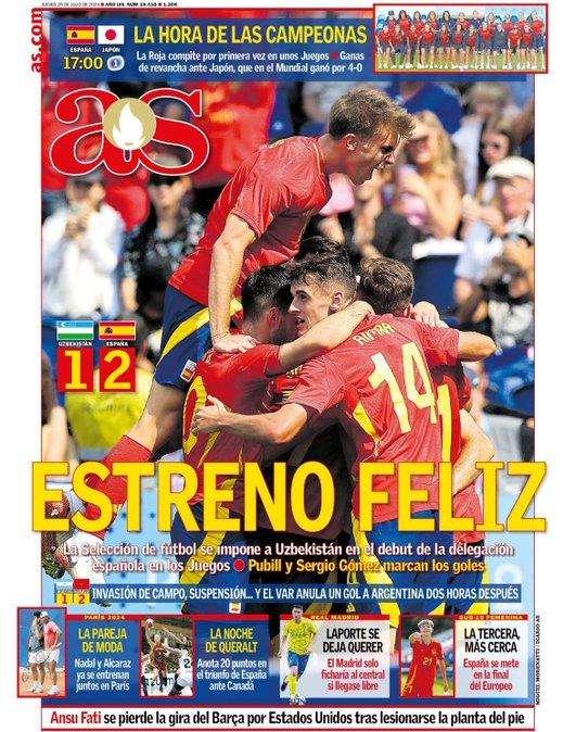 PORTADA | As: "Estreno feliz"