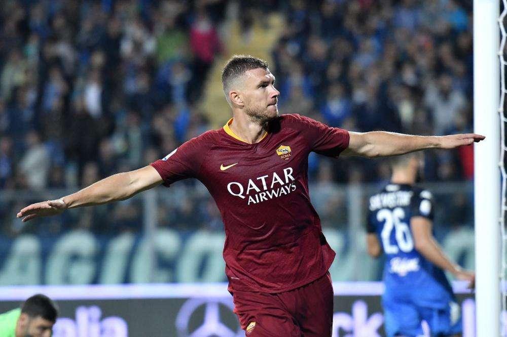 Dzeko, cerca de renovar con la Roma 